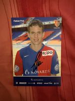 Autogrammkarte Fabian Frei FC Basel mit Unterschrift
