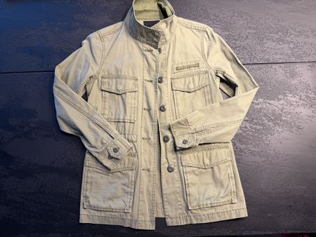 Madewell Women's Green Cotton Utility Jacket- Size S