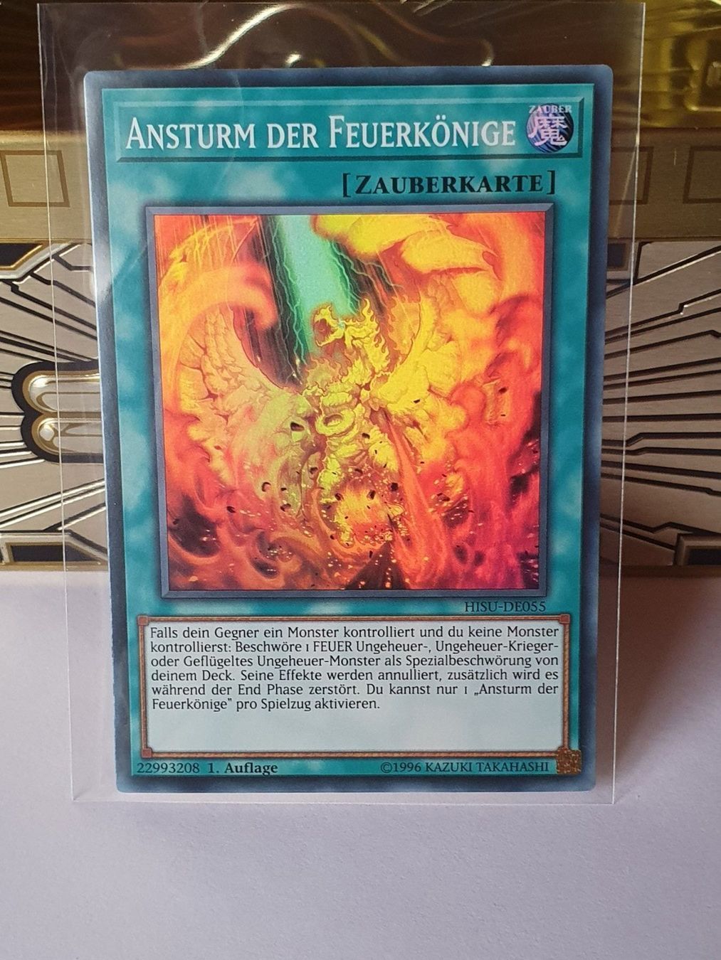 Yugioh Carte collezionabili: Ansturm der Feuerkönige Super Rare – Usato da Oberdorf BL venduto da BaldenEagle
