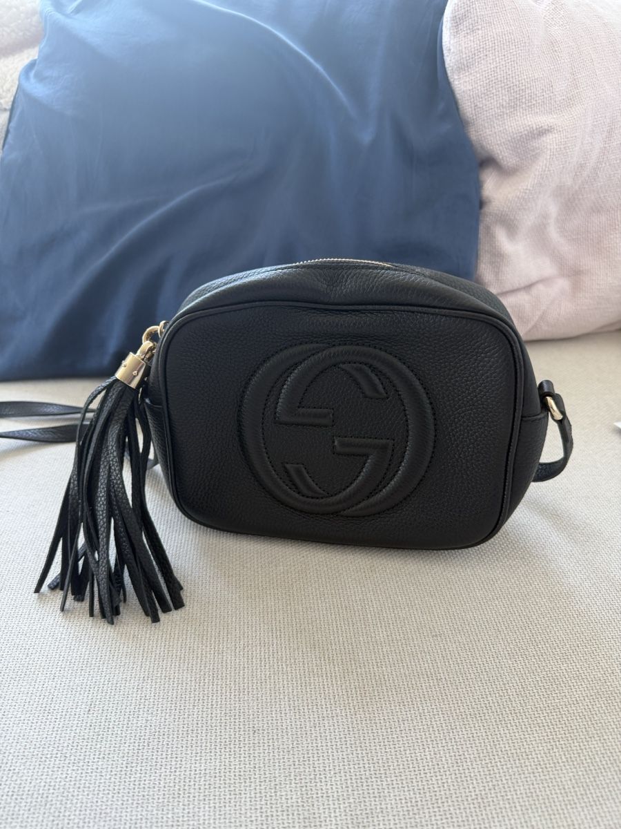Gucci Borse: Schwarze Gucci Tasche SoHo Disco mit Fransen – Nuovo (secondo la descrizione) da Schlieren venduto da fbruhwiler