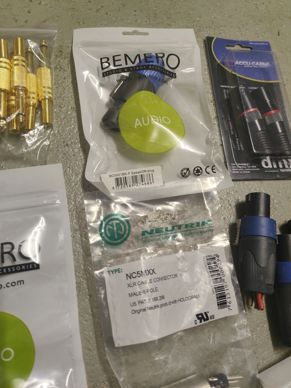 Neutrik Unità & Adattatore: audio speakon neutrik und jack set – Nuovo (secondo la descrizione) da Schöftland venduto da magicX01 4