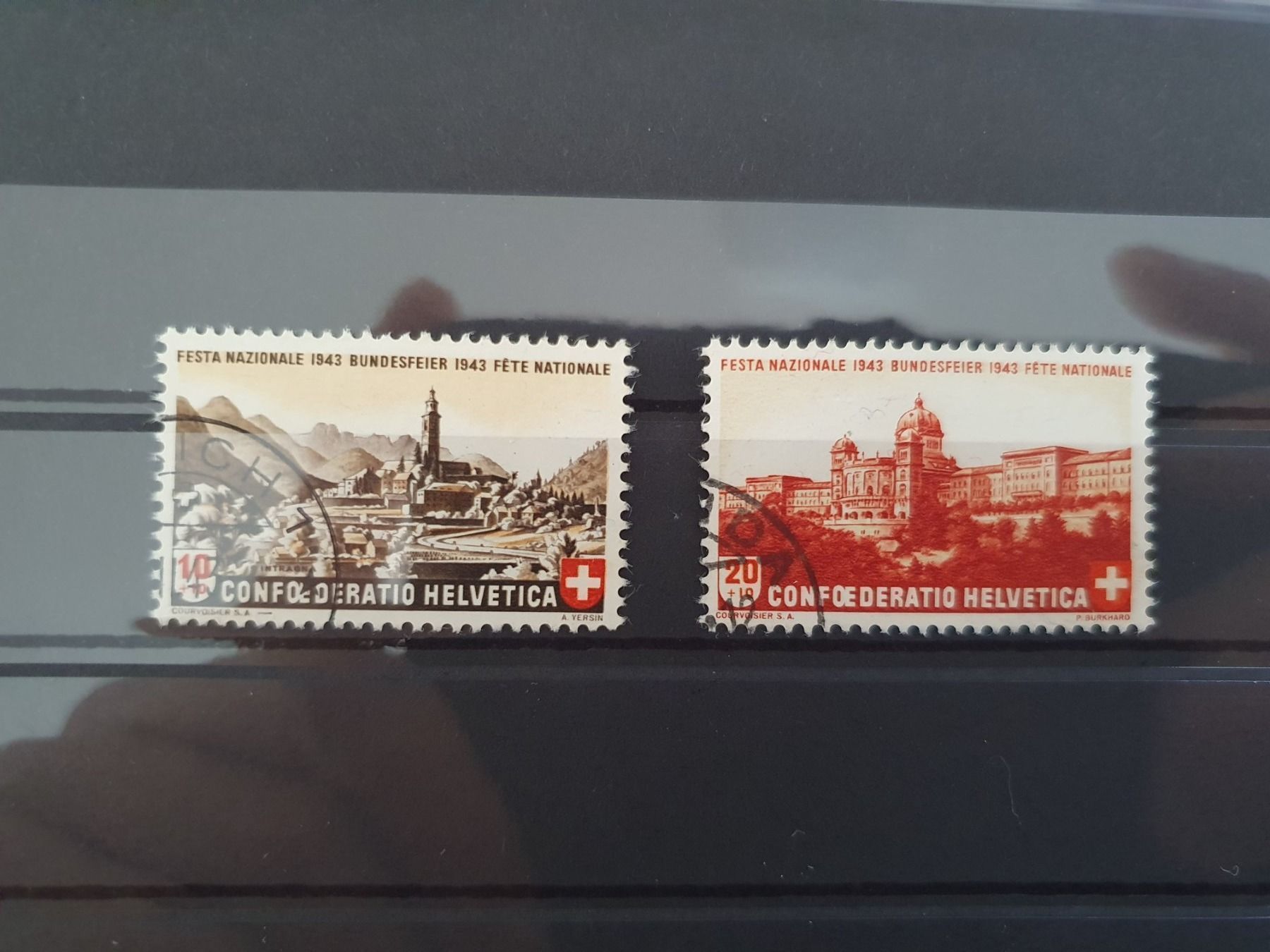 Tutti i francobolli: Pro Patria 1943 – Usato da Balgach venduto da SIMEON27