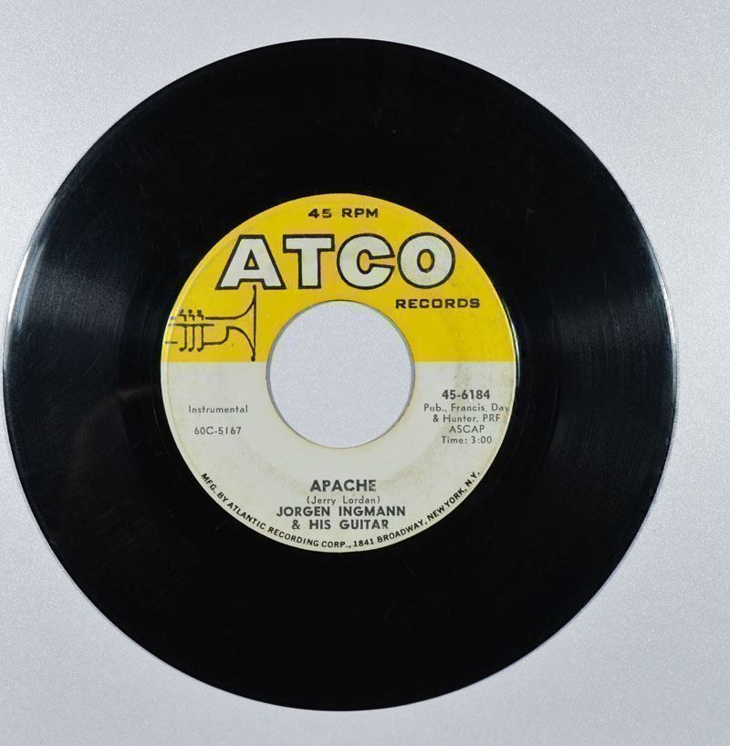 Schallplatten: Single: JORGEN INGMANN - Apache – Gebraucht aus Frenkendorf von Yard-Sale-2000 1