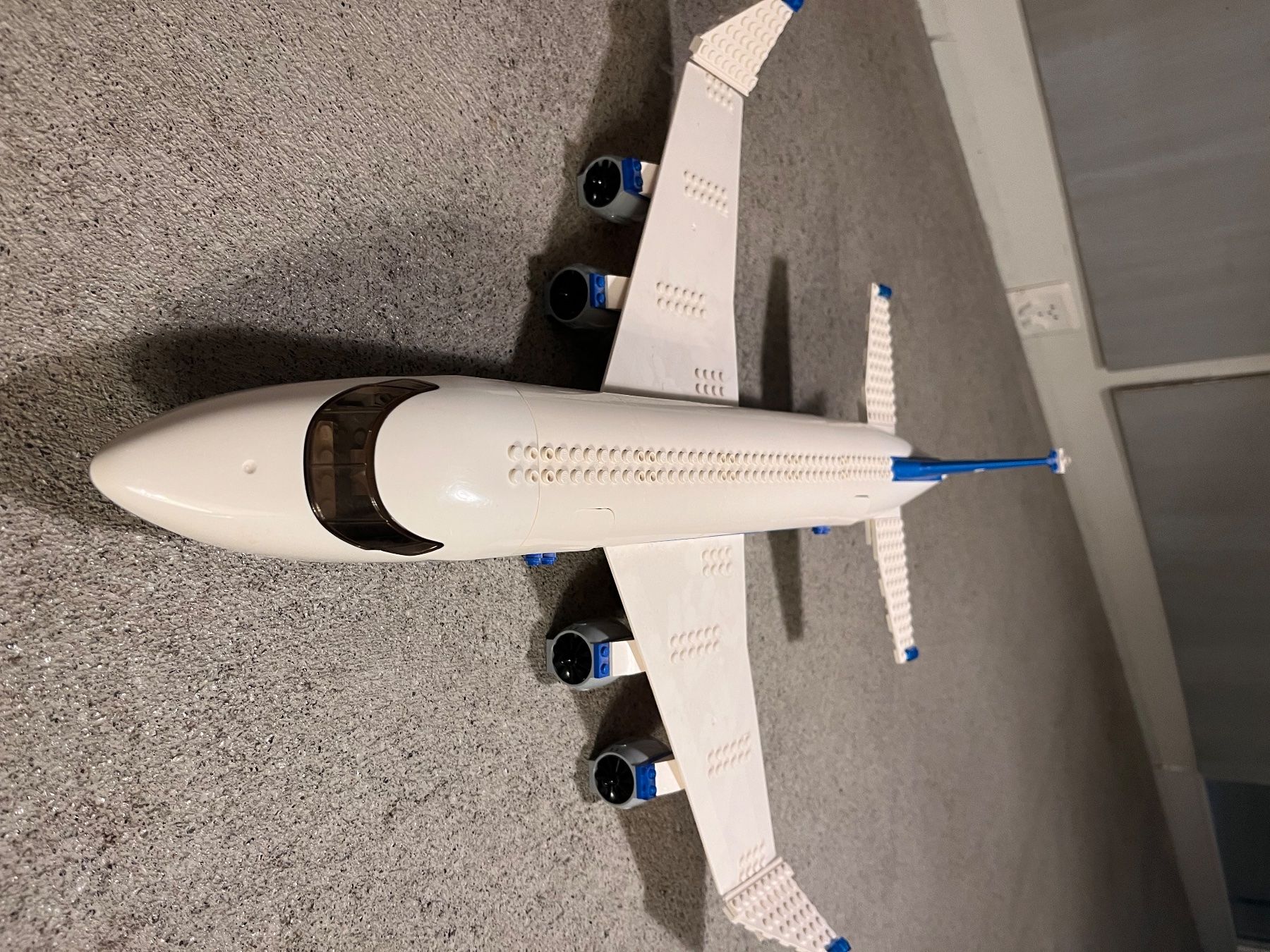 Lego Giocattoli: Lego Flugzeug blau/weis – Usato da Sils im Domleschg venduto da Muggerli07
