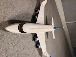 Lego Flugzeug blau/weis