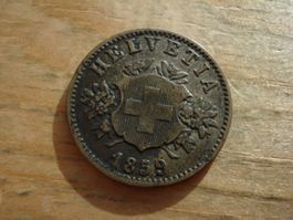 (S) 20 Rappen 1859