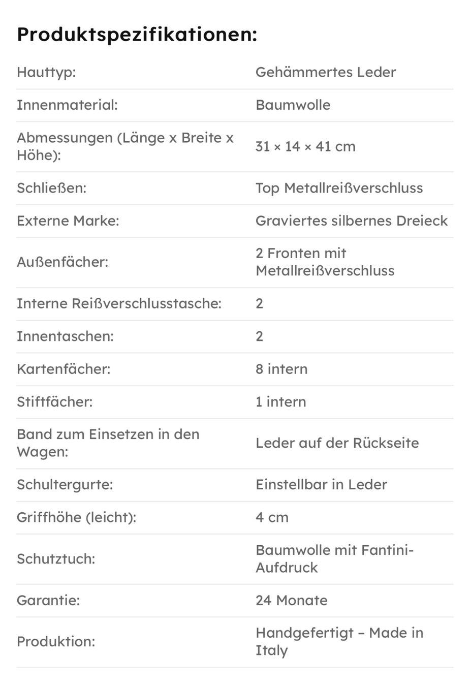 Zaini: Lederrucksäcke Nettuno – Nuovo e nell'imballaggio originale da Wittenbach venduto da bes_k8vr 9