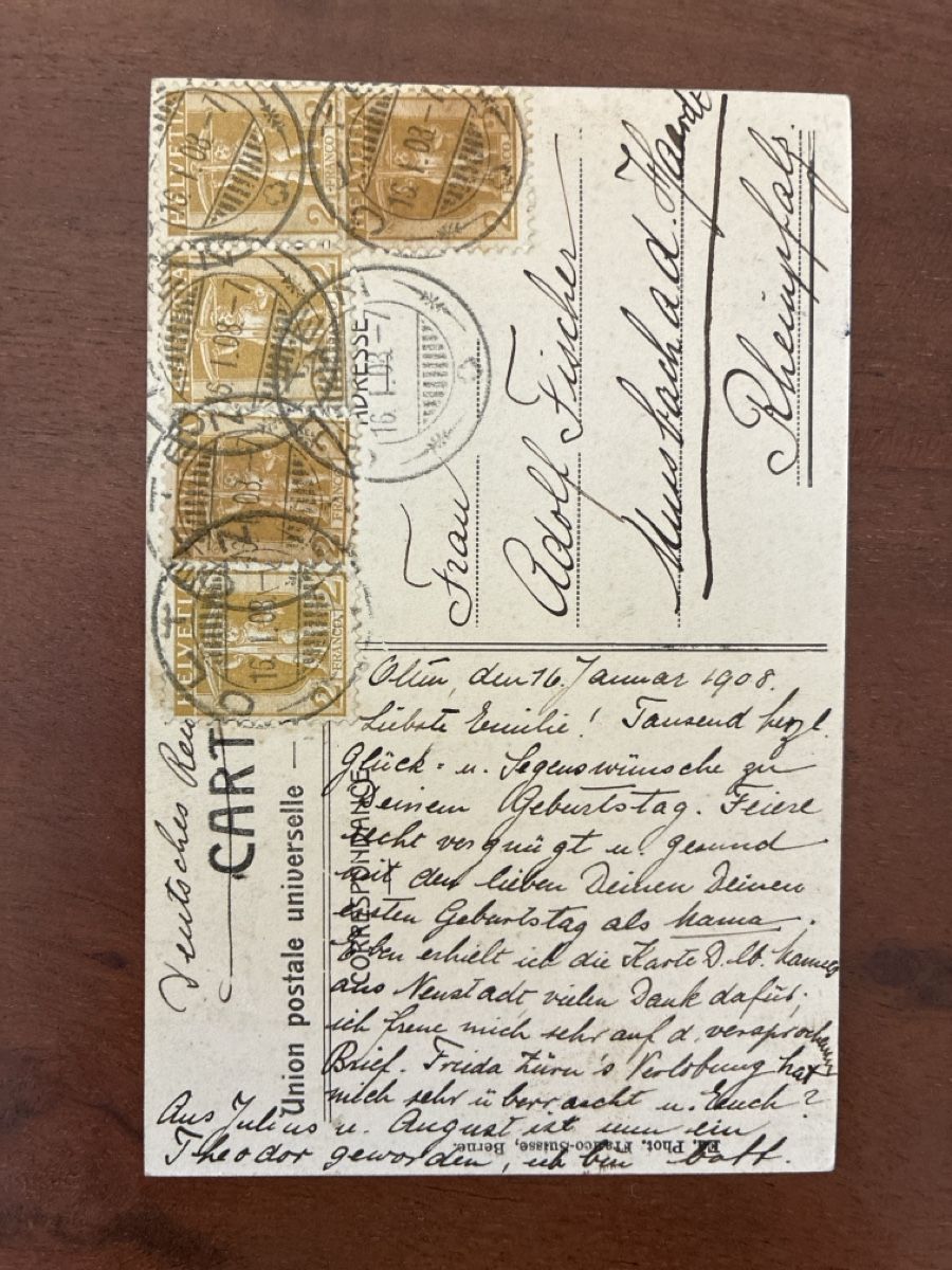 Cartes postales: 10 Ansichtskarten Schweiz von Olten SO – D'occasion à Oftringen par Cla.vD.74 2