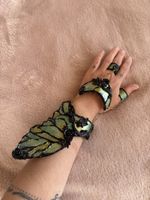 Handgemachter Hand/Armschmuck aus Worbla