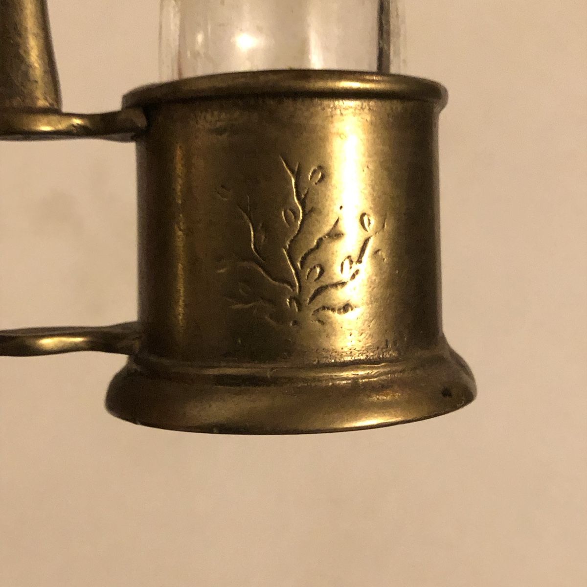 Set di piatti: Messing Pfeffer und Salzstreuer Glas – Usato da Arbon venduto da Wladimir1 4