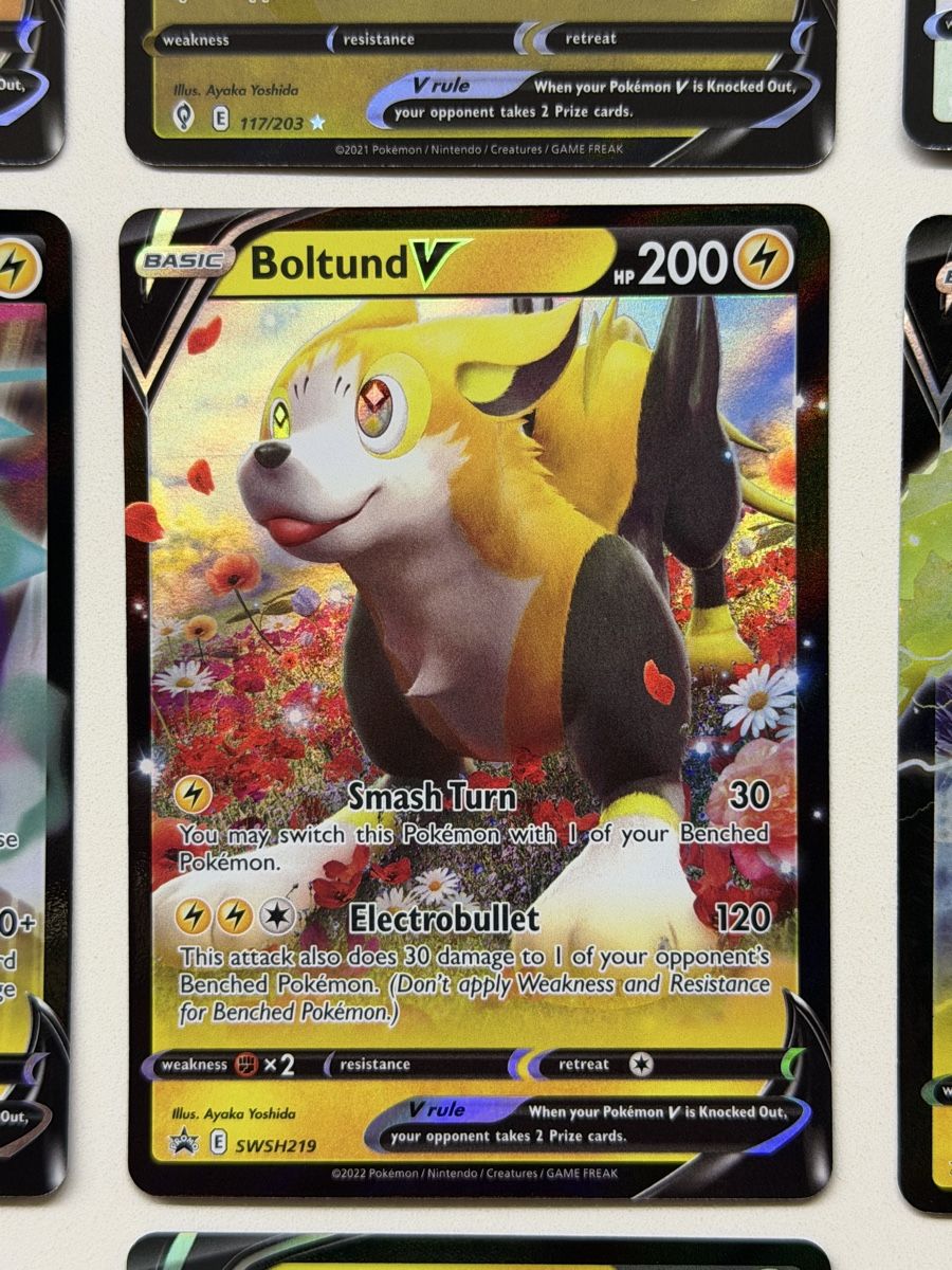 Pokémon Carte collezionabili: Pokémon V Karten Bundle – 7 Original V-Karten Englisch – Nuovo (secondo la descrizione) da Windisch venduto da CharizArdi 5