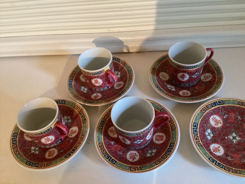Tazze: 4 niedliche Espresso Tassen – Nuovo (secondo la descrizione) da Minusio venduto da scotch111 1