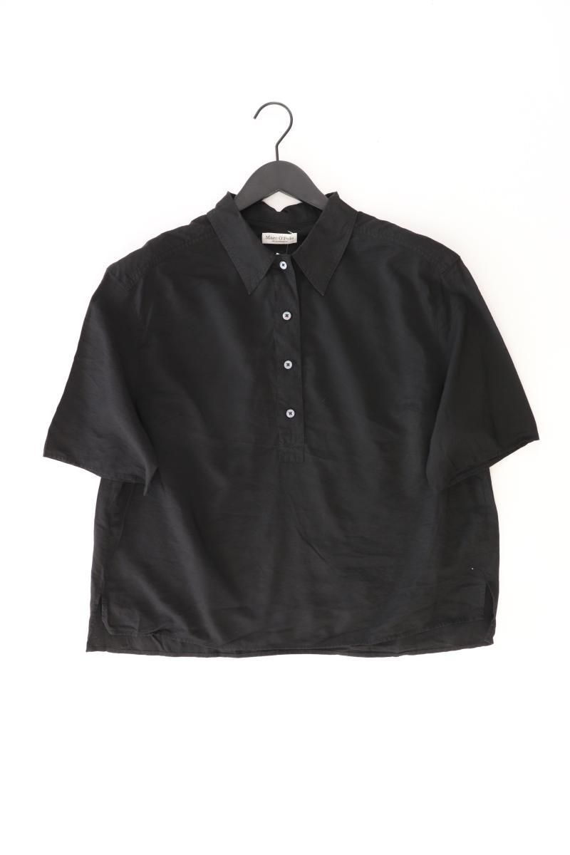 Blusen: Marc O'Polo Kurzarmbluse Gr. 42 schwarz – Gebraucht aus Neustadt an der Waldnaab von SecondLifeFashion