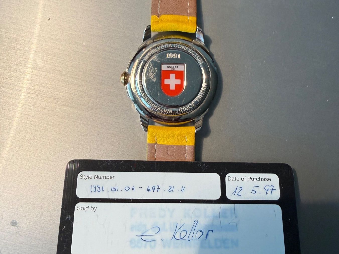 Michel Jordi Uhren: Michel Jordi "Chüehli-Uhr" – Gebraucht aus Weinfelden von ff57 2