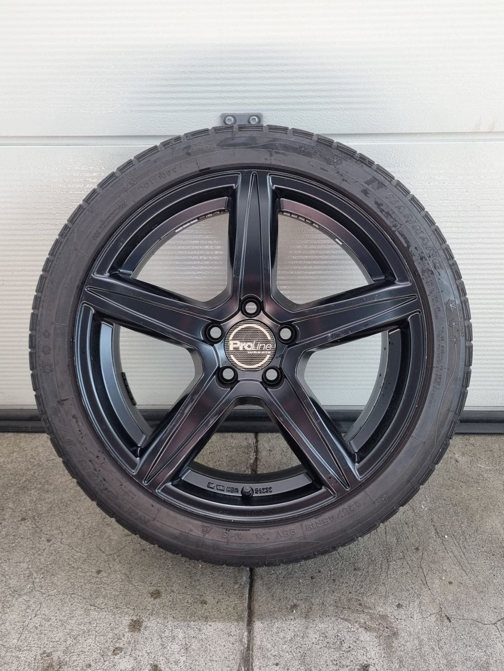 Cerchioni: Alufelgen Proline schwarz 5-Speichen 4 Stk. gebraucht – Usato da Kirchdorf AG venduto da Cartastic_AG 2