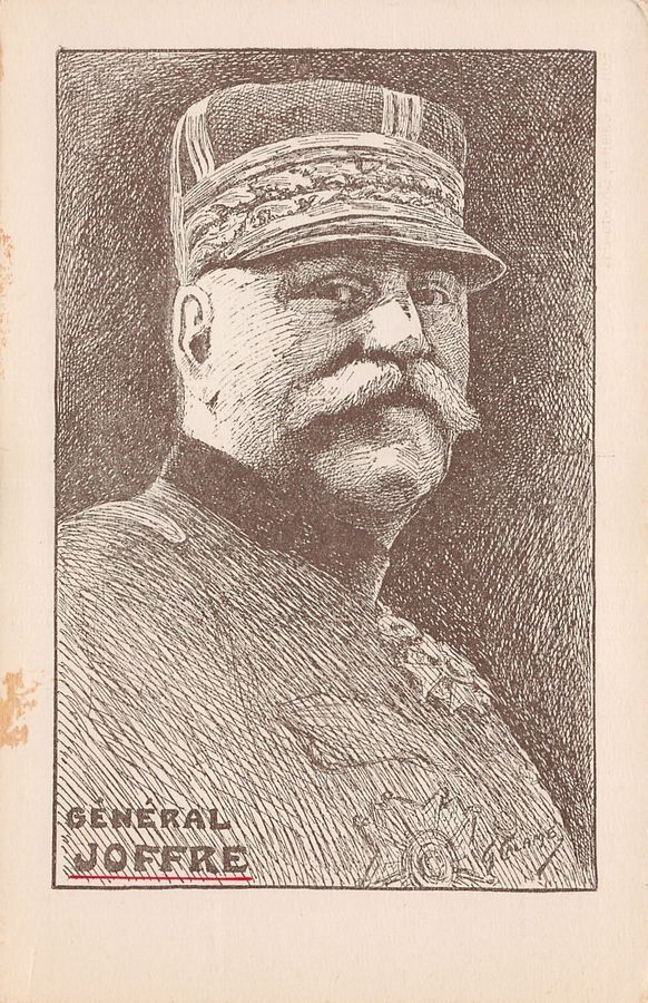 Cartoline postali: Général Joffre – Usato da Frauenfeld venduto da POML