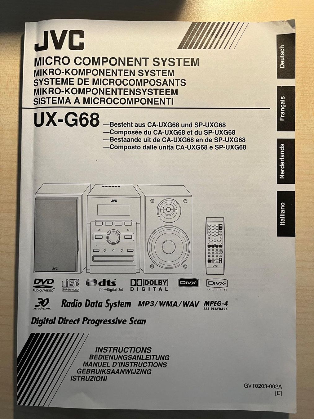 JVC Sistemi audio & multimediali: Stereoanlage Component System – Usato da Hochdorf venduto da Awilux 4