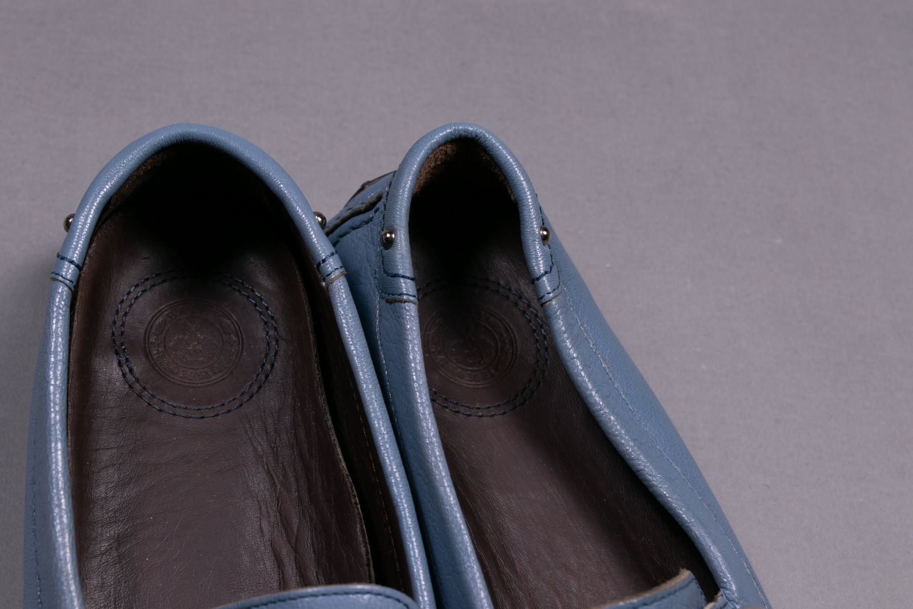 Bally Scarpe da donna: BALLY Blaue Ledermokassin - Gr37 – Usato da Hombrechtikon venduto da BAZ-Vintage 9