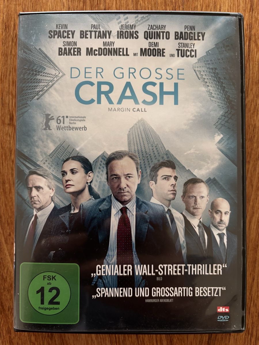 Tous les DVDs: DVD Margin Call - Der grosse Crash – D'occasion à Belp par brb66