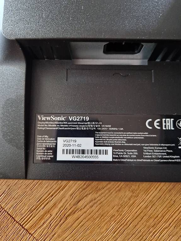 Viewsonic Monitor: Monitor ViewSonic VG2719 27 Zoll – Usato da Berlingen venduto da Walterastrid 2