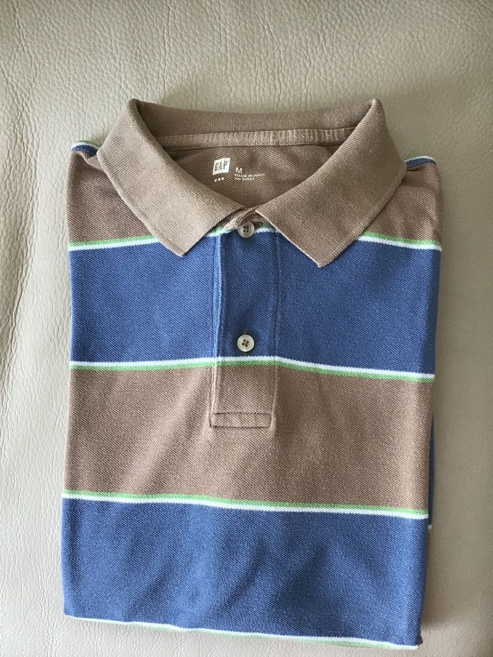 Gap Polo-Shirts: GAP Stripey Poloshirt Gr. M/L – Gebraucht aus Besazio von lionheart63 1