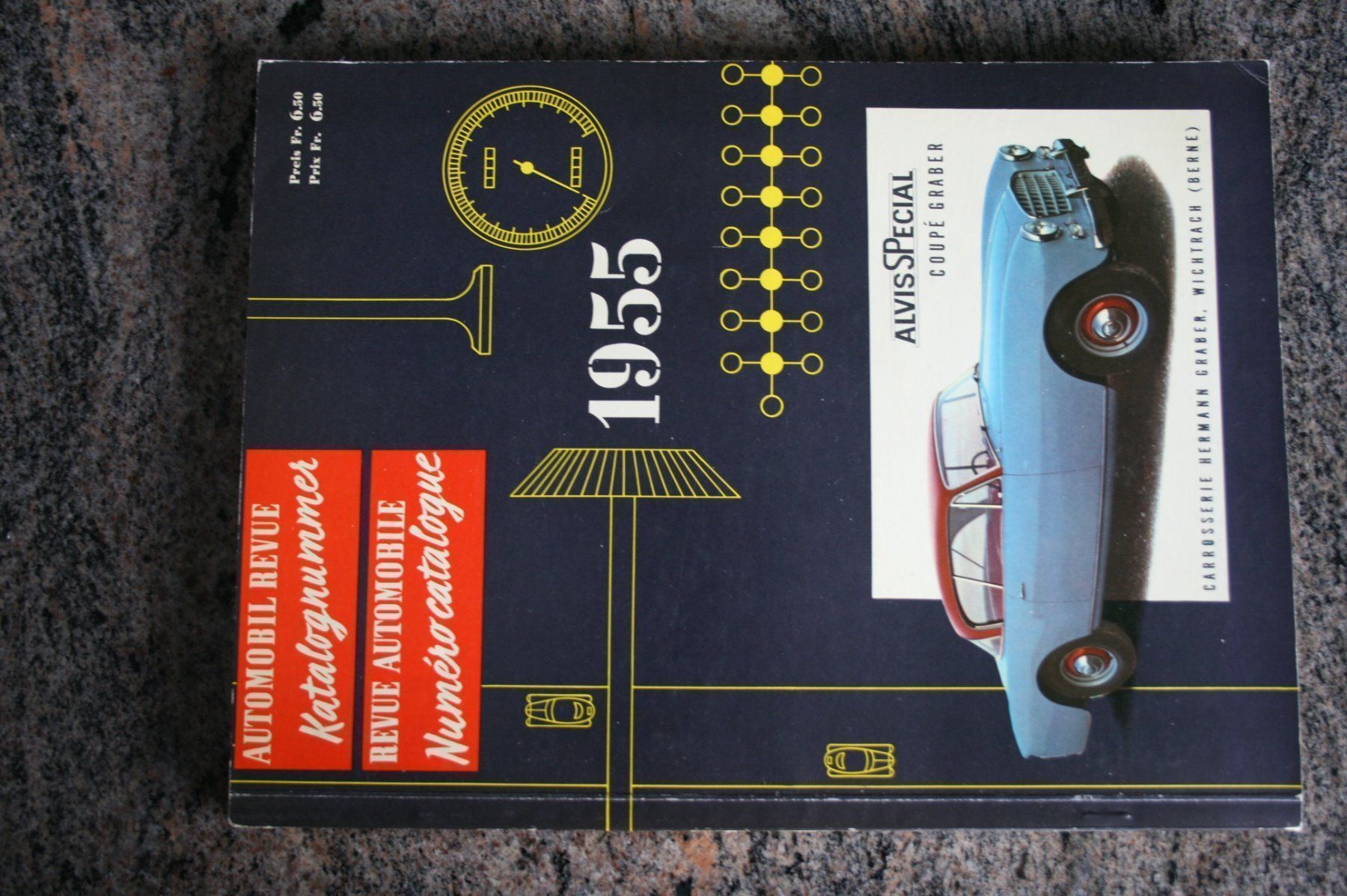 Libri: AUTOMOBIL REVUE KATALOG 1955 – Usato da Wilen b. Wil venduto da Rasti2