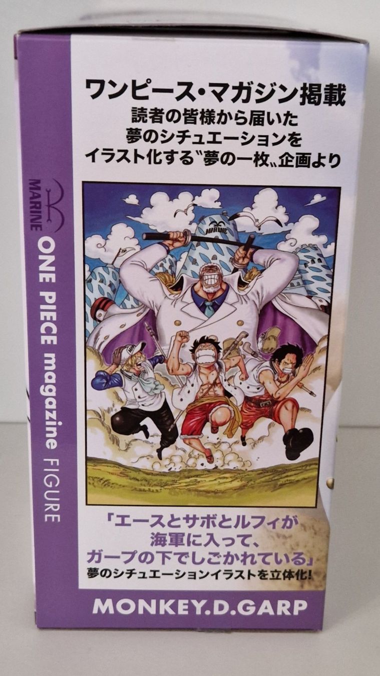 Bandai Statuette: One Piece Magazine Figure Monkey D. Garp 16 cm – Usato da St-Imier venduto da ATTAKSHOP 2