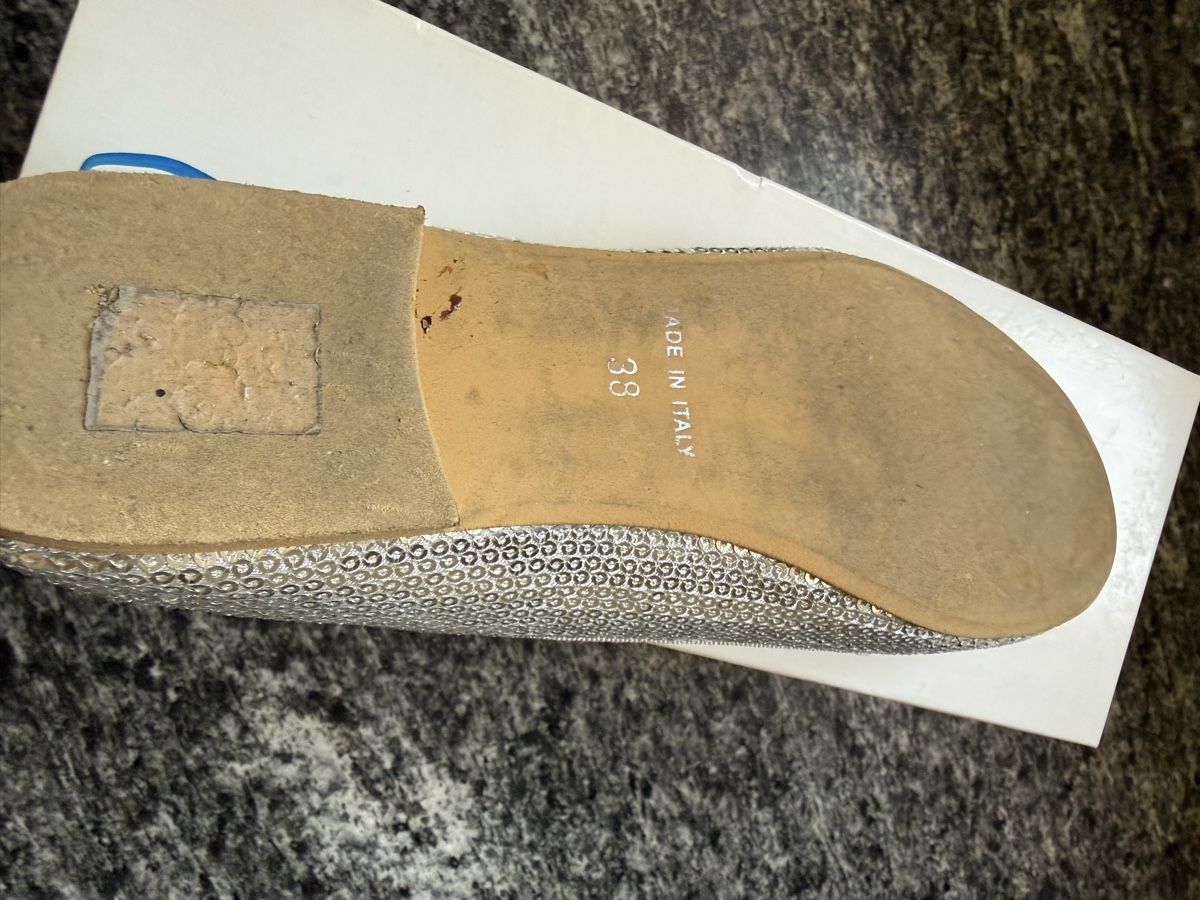 Chaussures femmes: Scarpe / Schue/Argento, Numero 38 – D'occasion à Roveredo GR par ang_cc9l 3