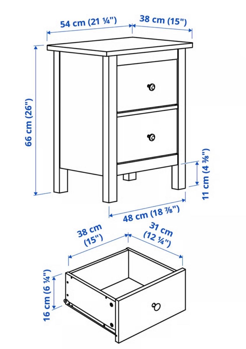 Ikea Comodini: Vendita di un comodino HEMNES Ikea – Usato da Lugano venduto da ami_2b2j 1
