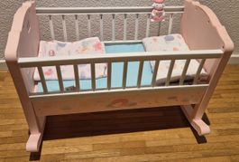Puppenbett Baby Annabell rosa gebraucht