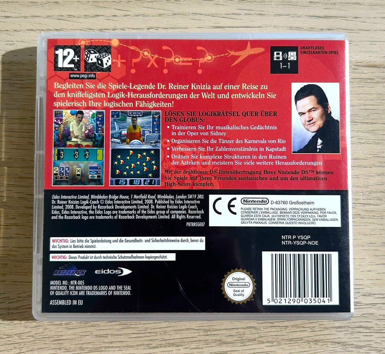 Nintendo Giochi: Logik-Coach Nintendo DS – Usato da St. Gallen venduto da Alpine.Arcade 1