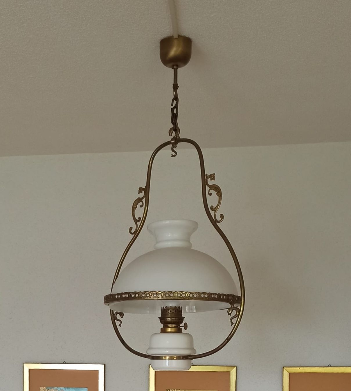 Lampadari & plafoniere: Deckenlampe Messing Glas – Usato da Riehen venduto da tin_yx6j