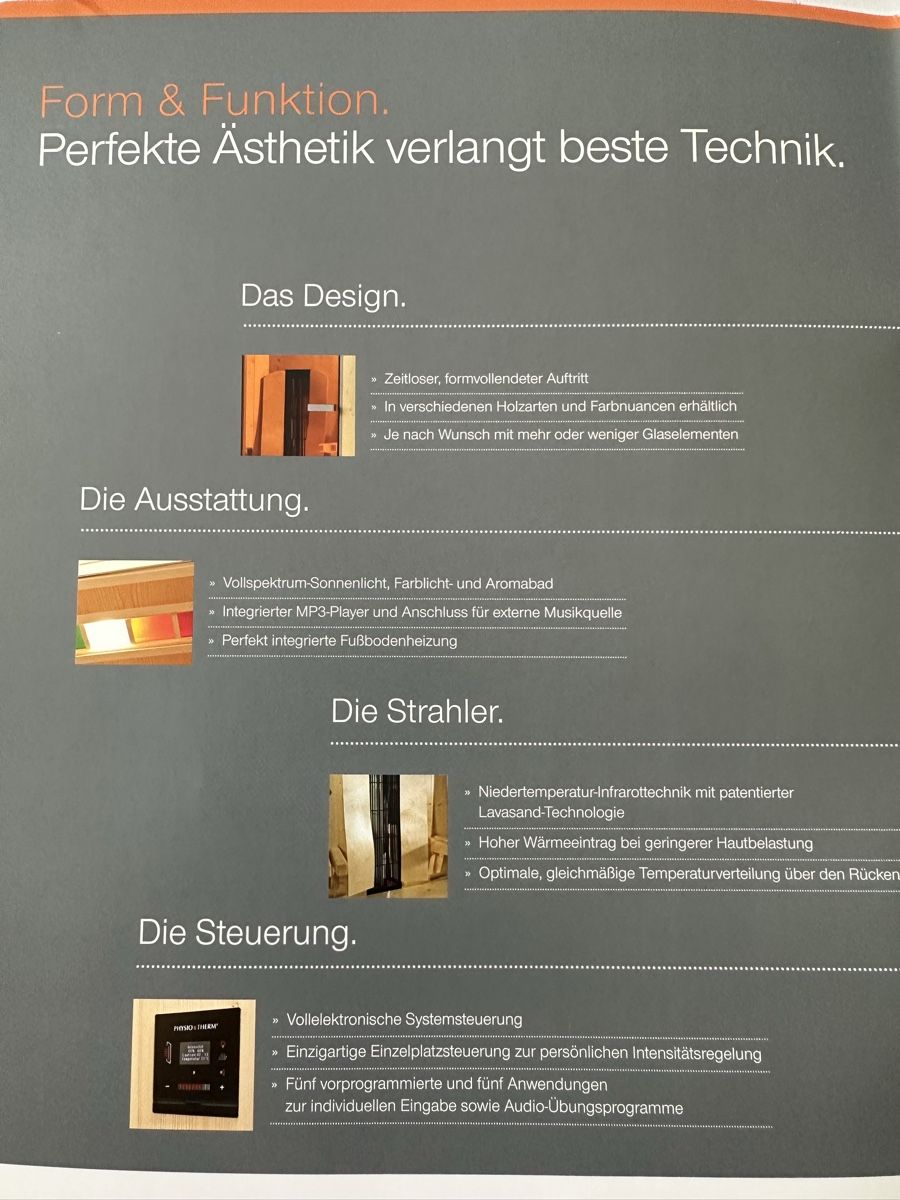Saunas & Accessoires: infrarotkabine physio therm – D'occasion à Uttigen par edu_jn6l 8