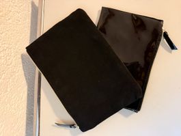 Shiseido Set 2 Kosmetiktaschen / Etui Schwarz Neu⁠