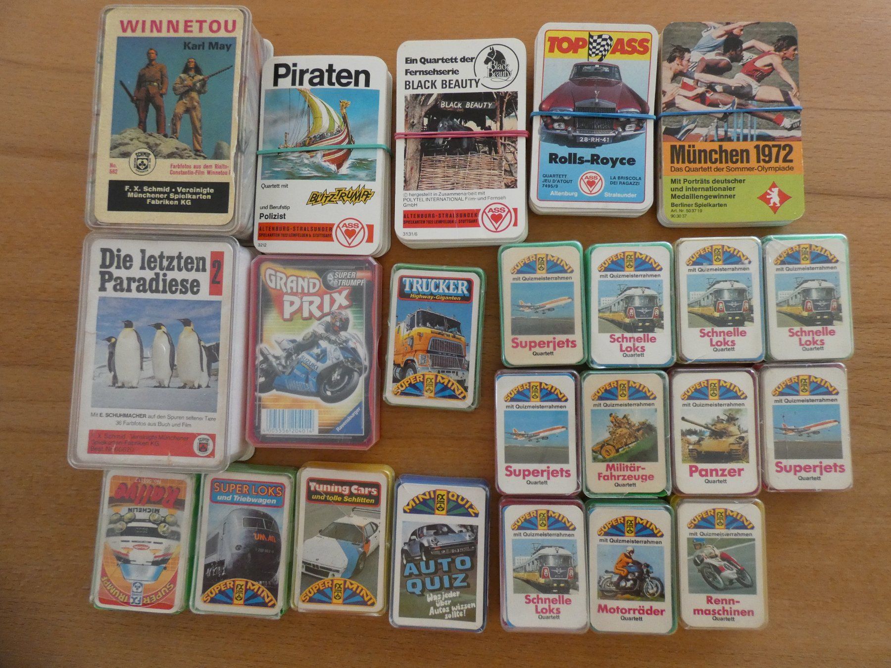 Giochi: Quartett - Konvolut 23 Stück – Usato da Münchwilen TG venduto da sirnmu