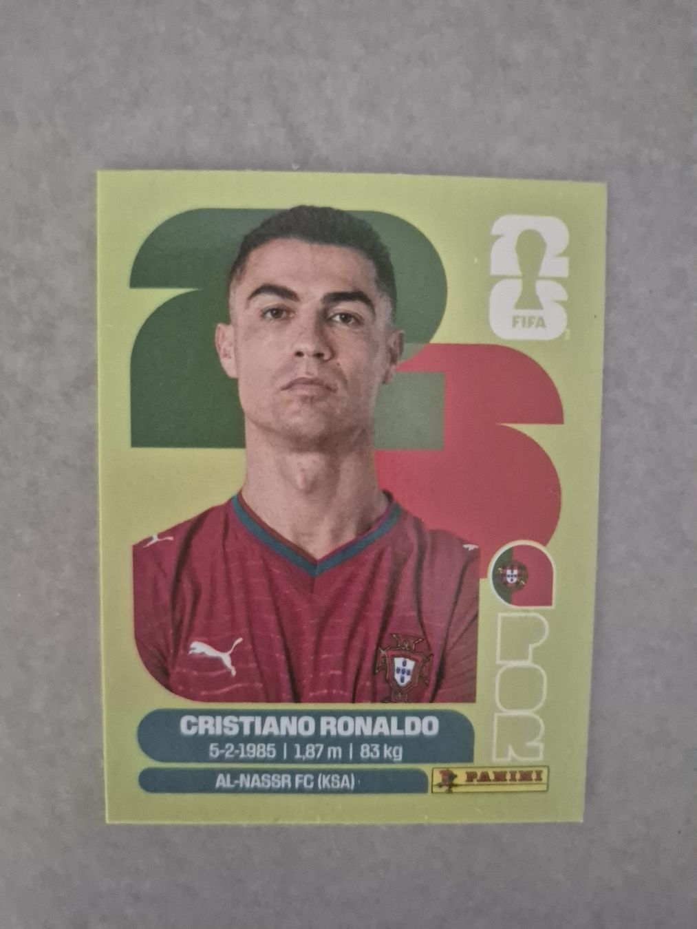 Panini Carte collezionabili: WM Panini Sticker Cristiano Ronaldo – Nuovo (secondo la descrizione) da Volketswil venduto da 2000ra