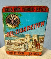 NIL-Zigaretten antike Blechdose für Zigaretten 20 Stk.