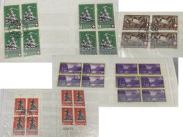 PRO PATRIA 4er-Block ab 1938 Sammlung CH-Marken //i828