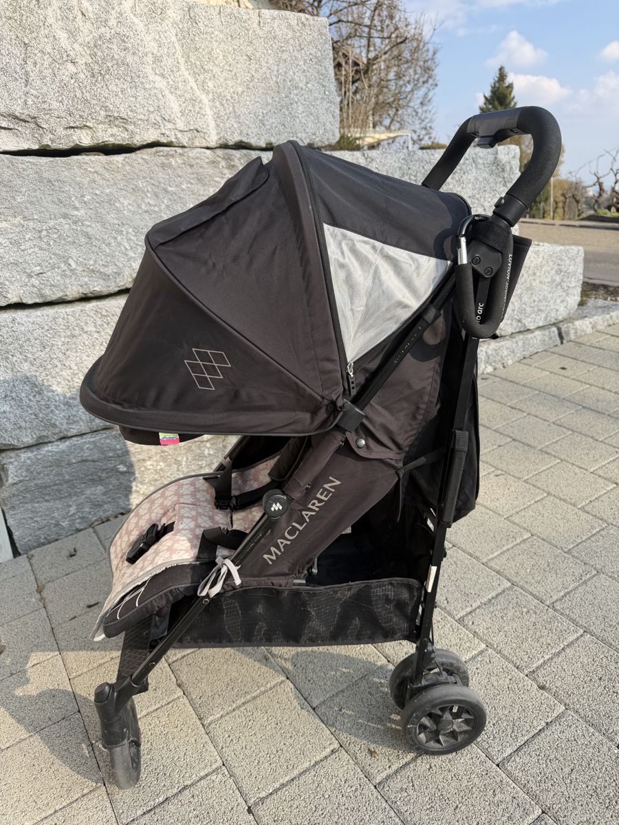 Mclaren Carrozzine: Maclaren Buggy Tecno Arc, schwarz – Usato da Oberengstringen venduto da wel_f8g7 3