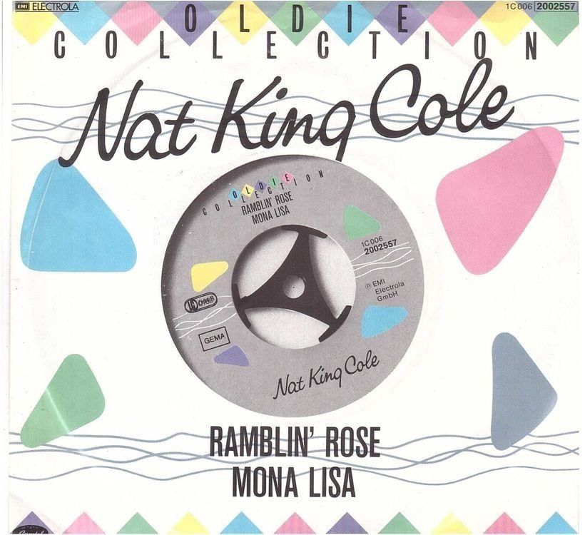 Dischi in vinile: Nat King Cole  --  Ramblin Rose  Single7 – Usato da Rheinau venduto da thespecials