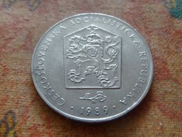 TCHECOSLOVAQUIE  2  Korun   1989  (P)