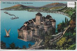 Chateau de Chillon - Territet-Montreux - Litho