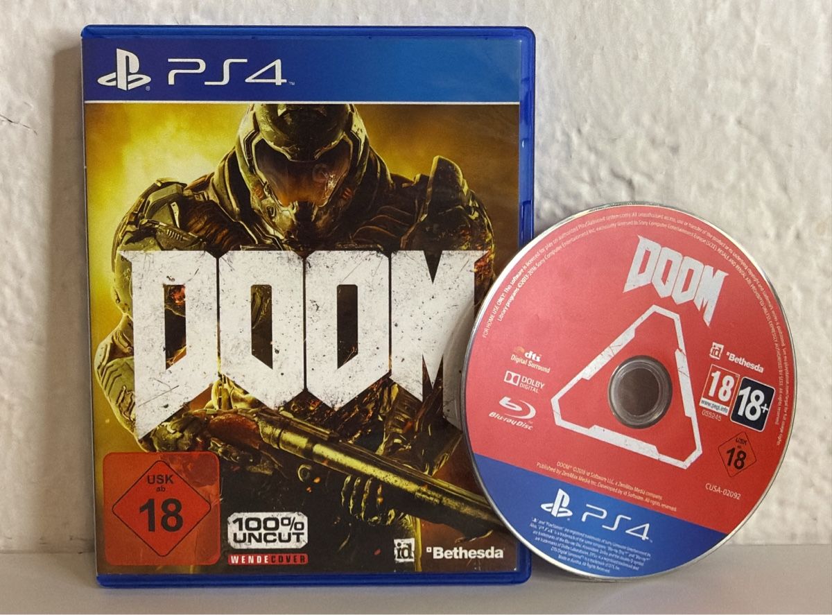Sony Spiele: DOOM - PS4/PS5 Game – Gebraucht aus Ehrendingen von bubulence