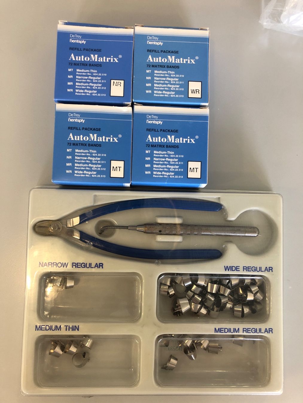Attrezzature mediche: Dentsply Automatrix Set mit 6 Nachfüllpackungen – Usato da Rüschlikon venduto da inf_l7m5