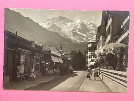 Dorfstrasse in Wengen, Jungfrau