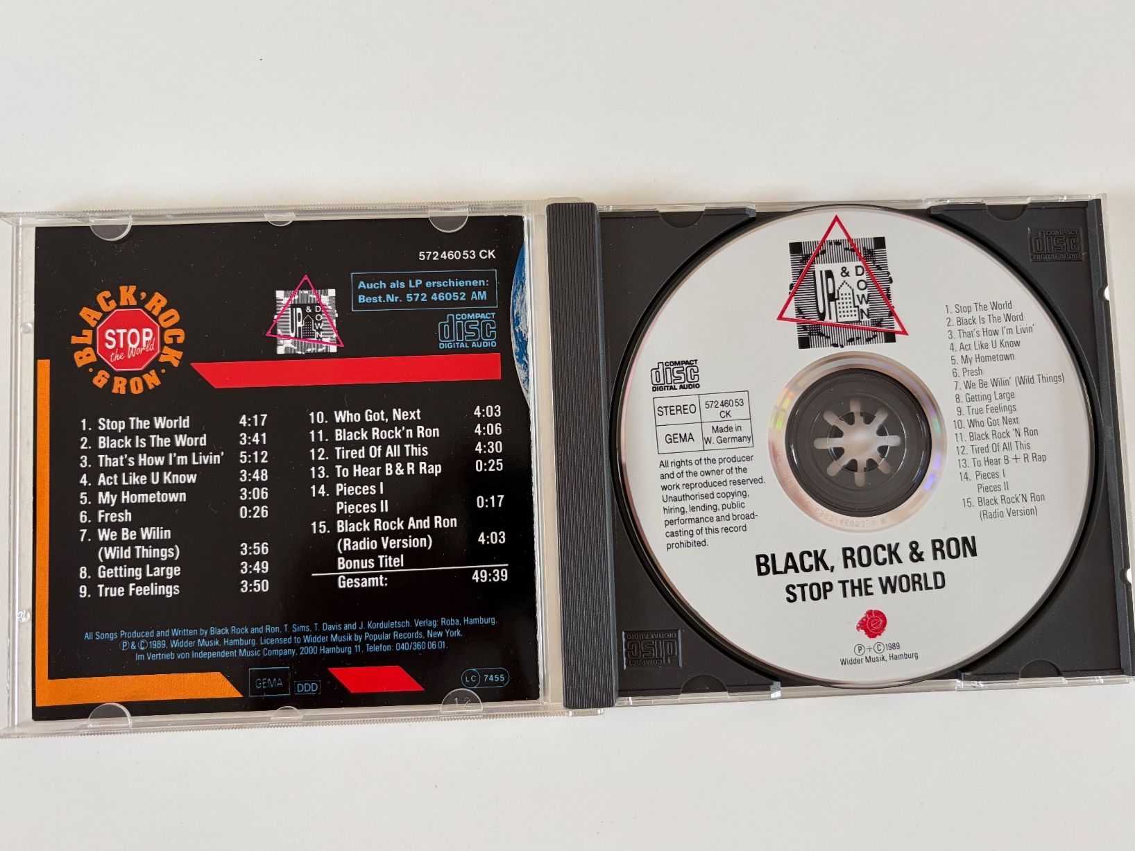 CD: Black Rock & Ron - Stop The World – Usato da Möhlin venduto da dal_d8n8 1