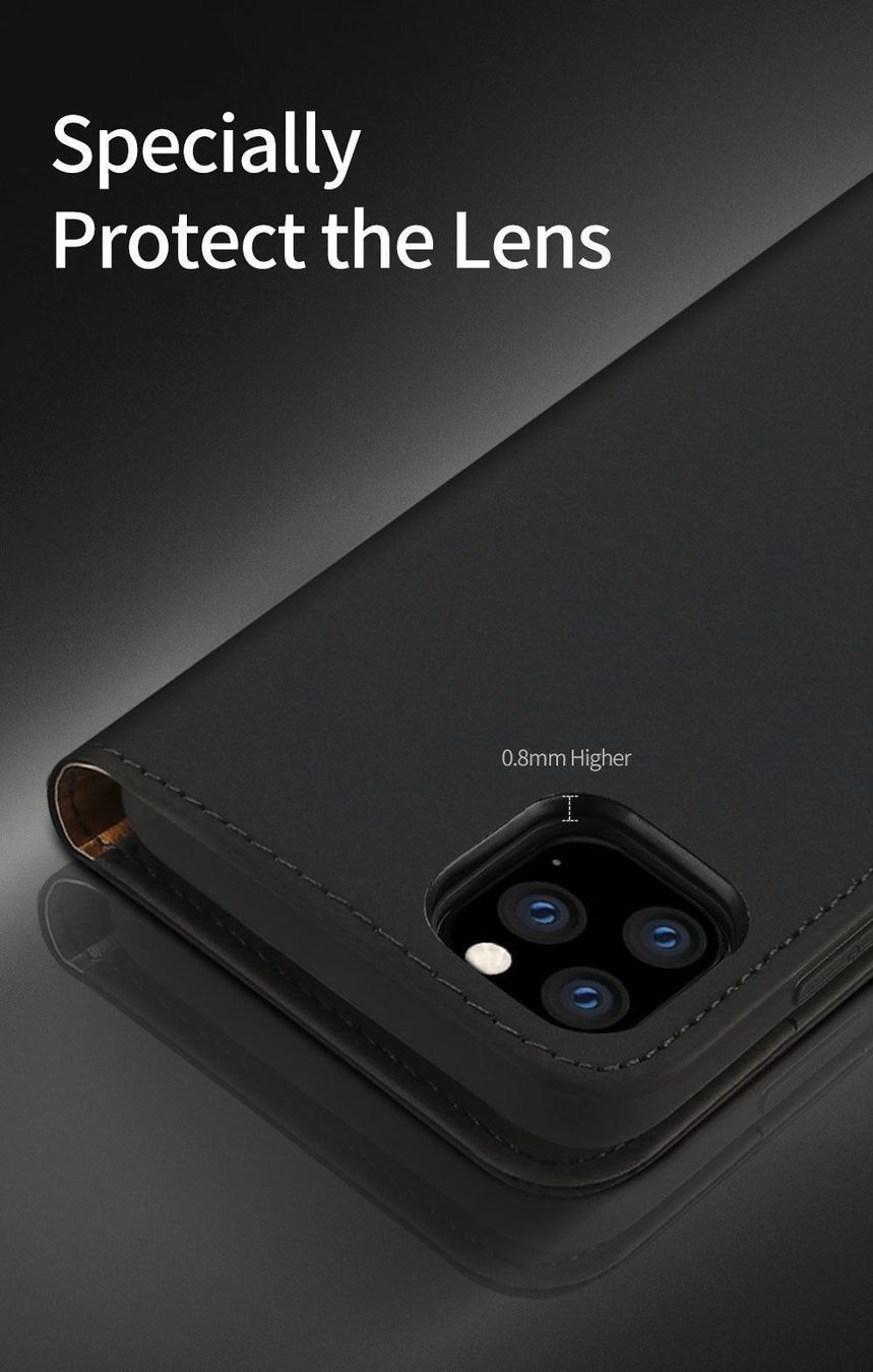 Covers & Schutzfolien: Dux Ducis iPhone 12 Pro Max Leder Case – Neu und originalverpackt aus Zürich von Store-247 5