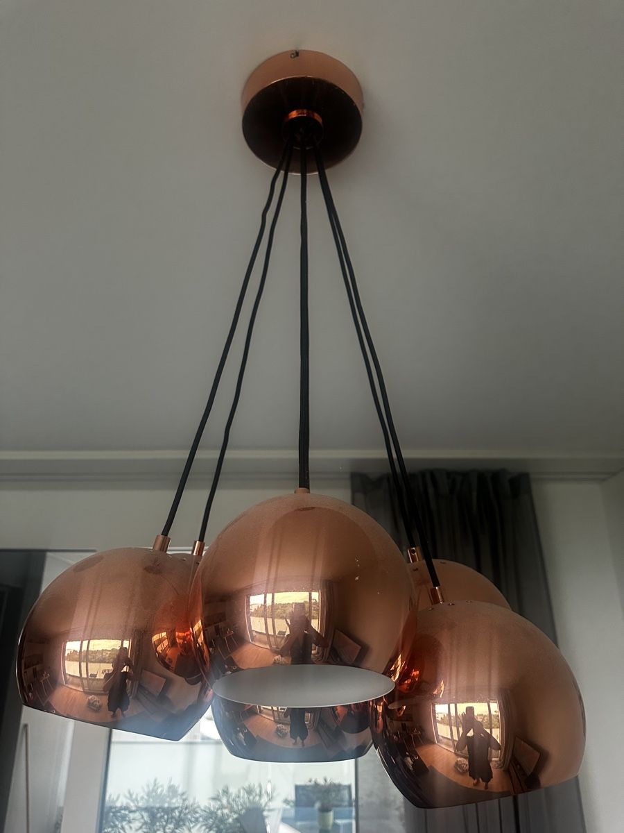 Interio Kronleuchter & Deckenlampen: Lampe murale design cuivre - Interio - prix achat 500.- – Gebraucht aus Bellevue von jul_m775 1