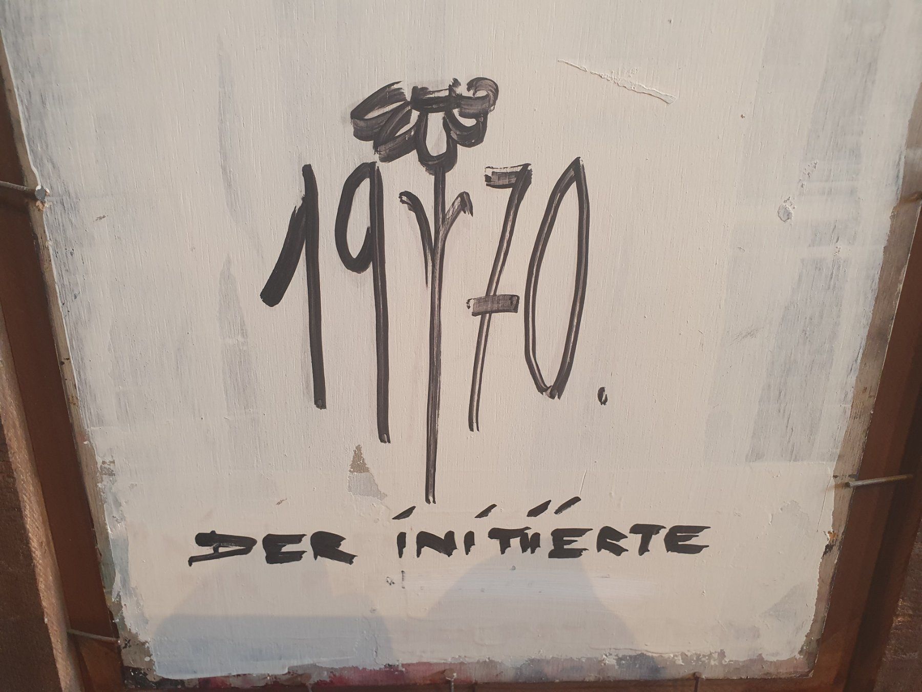 Dipinti: Der Initierte unleserlich signiert – Usato da Fidaz venduto da KunstsammlerGR60 4
