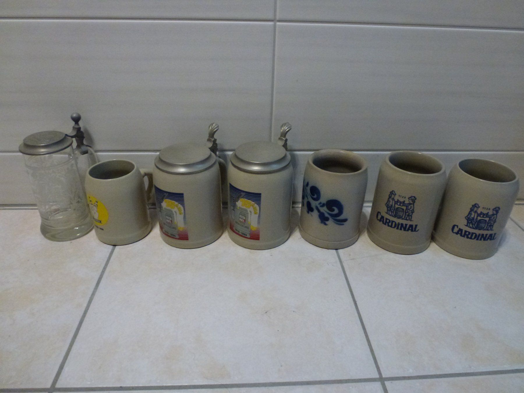 Bicchieri: 8 chopes à bière – Usato da arconciel venduto da schoulon